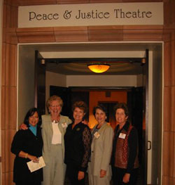 VOW Board Members at the Reflections on War and Peace theater performance.