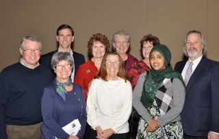 VOW Board Directors with Veronica Murphy & Walter Ritter of Write Out Loud and Amina Sheik Mohammed of UWEAST