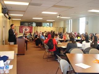 Councilmember Todd Gloria opens the Conference Open Doors, Open Minds on September 10, 2011