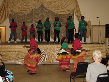 Sifa Children Sing and Dance for a Delighted Audience