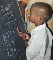 Children benefiting from Foundation for Women's programs.