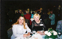 VOW Board Member Anne Hoiberg with BSCC's Marisa Urgarte