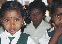 Children benefiting from Foundation for Women's programs.